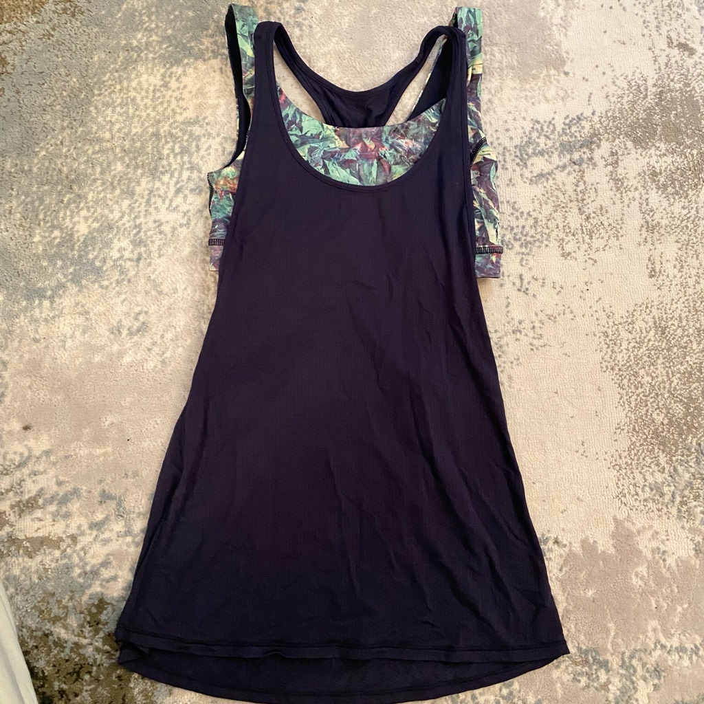 Rare Lululemon Wild Tank  Sz 2 Very Rare